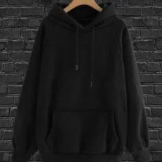 هودی مشکی مینیمال Minimal Black Hoodie