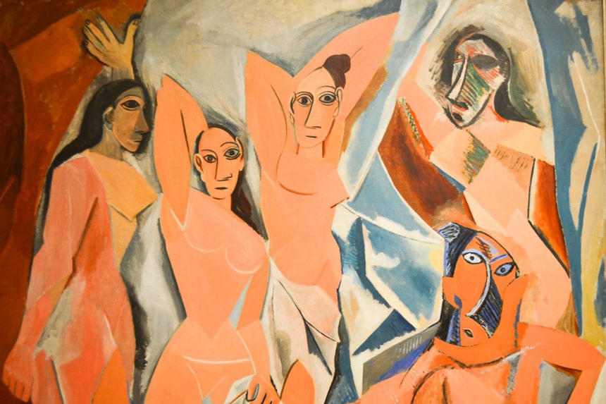 دوشیزگان آوینیون و گرنیکا، اثر پابلو پیکاسو 
