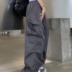 شلوار گرانج استایل کمر و دمپا کش Raven