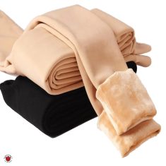 جوراب شلواری رنگ پا شیشه ای ضخیم پشمی