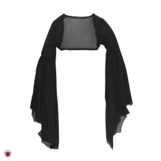 کراپ نیم تنه شراگ گاتیک آستین بلند حریر Mavis