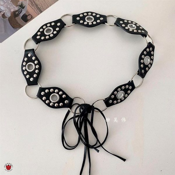 کمربند پانک طرح چشم Eyes - Image 7