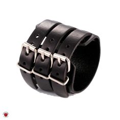 دستبند چرمی پانک Tripple